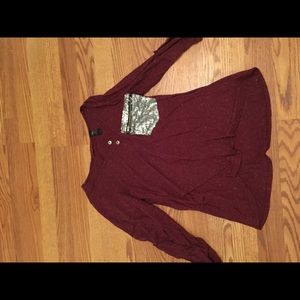 BKE top with glitter pocket